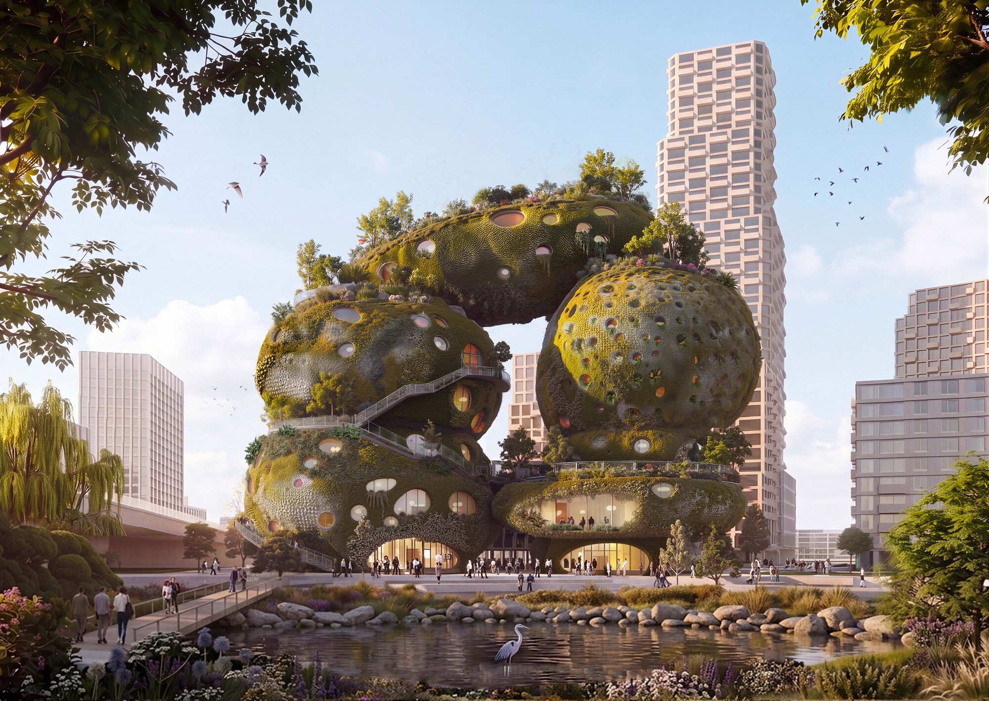 MVRDV vence concurso para projetar a Embaixada Shift em Roterdã