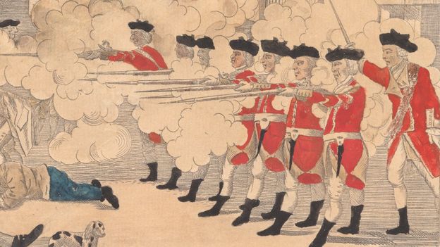 A imagem sangrenta de 1770 que alimentou a Revolução Americana