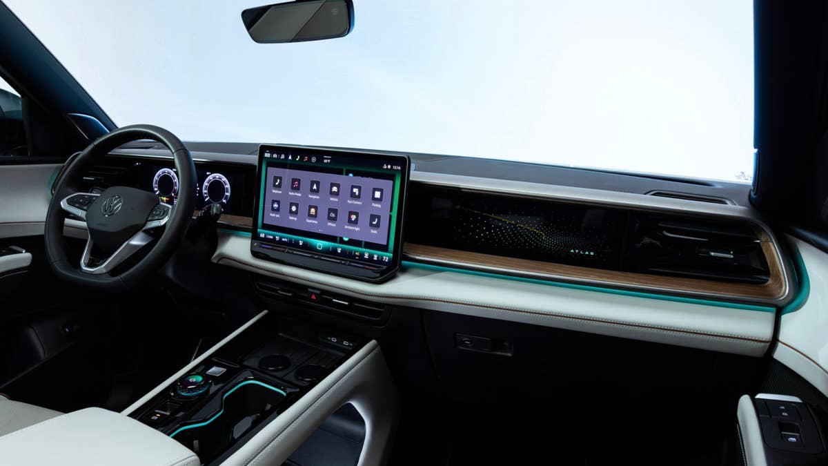 A nova cabine Atlas da Volkswagen usa um truque inteligente para se sentir maior