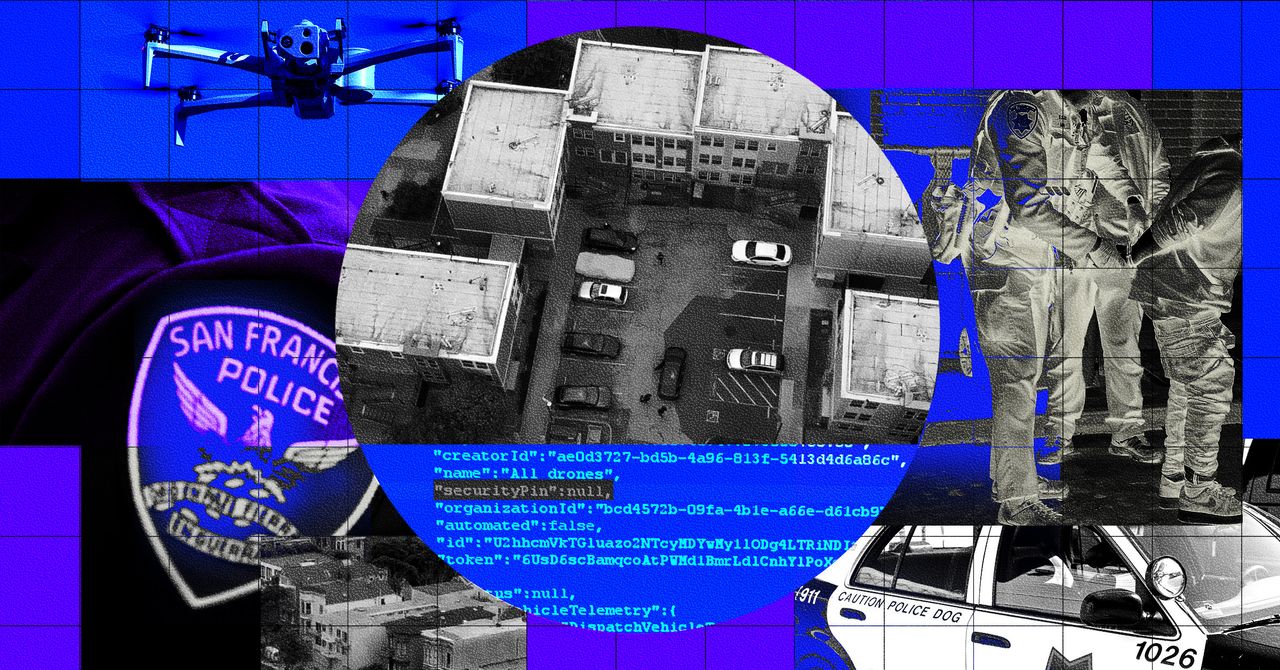 Um vazamento de imagens de drones da polícia de São Francisco expõe a nova realidade da vigilância urbana