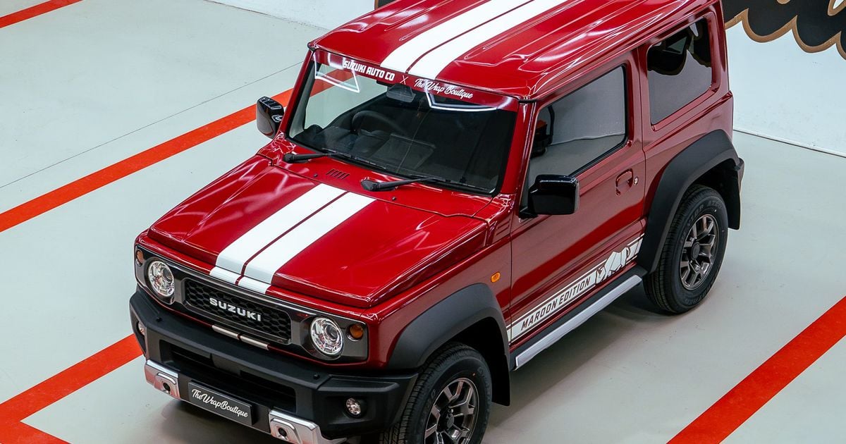 Suzuki Queensland revela Jimny Maroon especial apesar da perda do estado de origem