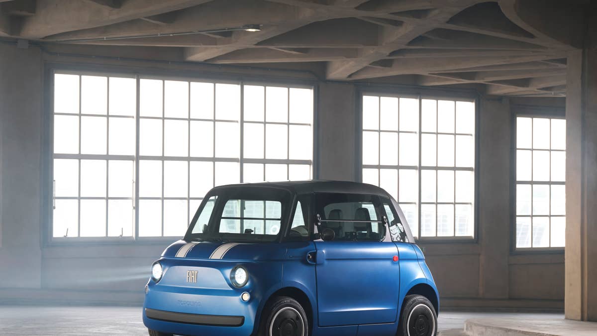 Fiat tem um plano radical para substituir carros grandes por veículos elétricos minúsculos