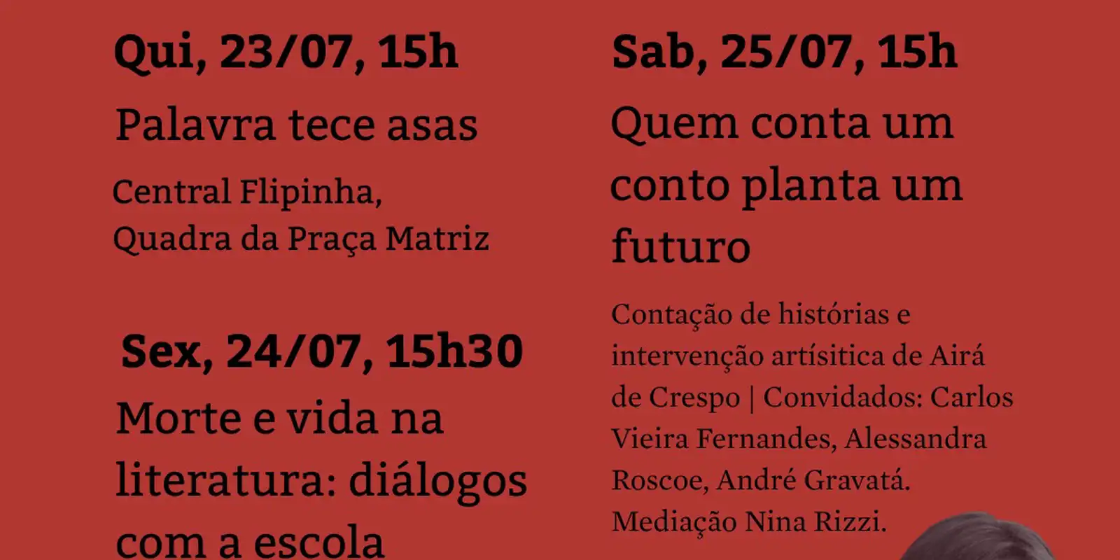 Viva Maria: Alessandra Roscoe, compartilha sua agenda na FLIP