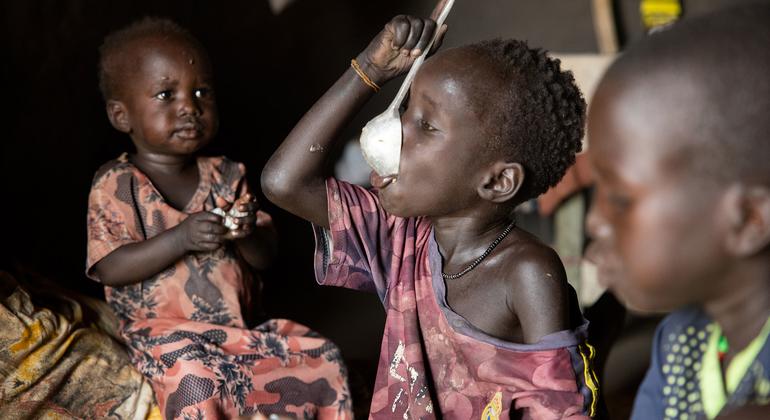 Conflito no Sudão expõe milhares de refugiados à fome e a doenças